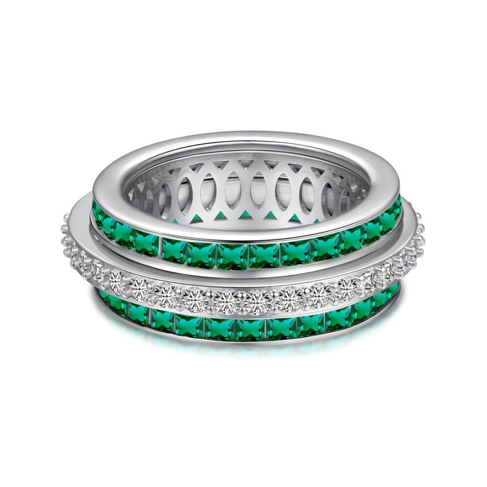 Nano color turning fate gear ring - Hastella.J
