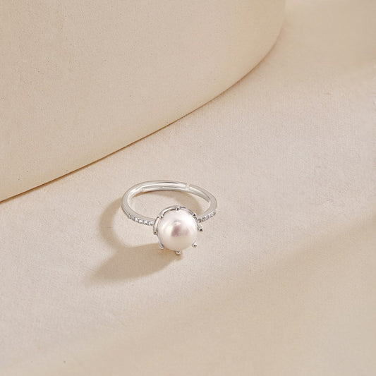 Natural Pearl Ring - Hastella.J