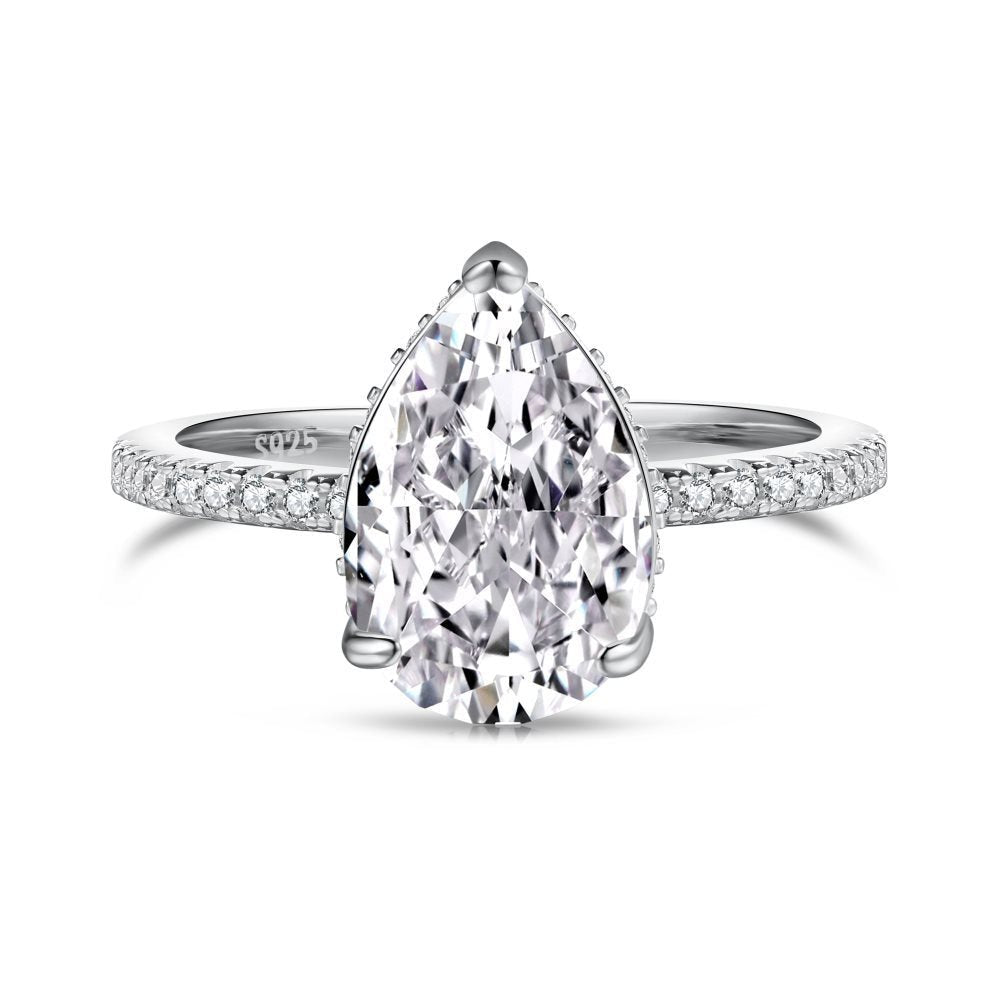 Pear-shaped carbon diamond - Hastella.J