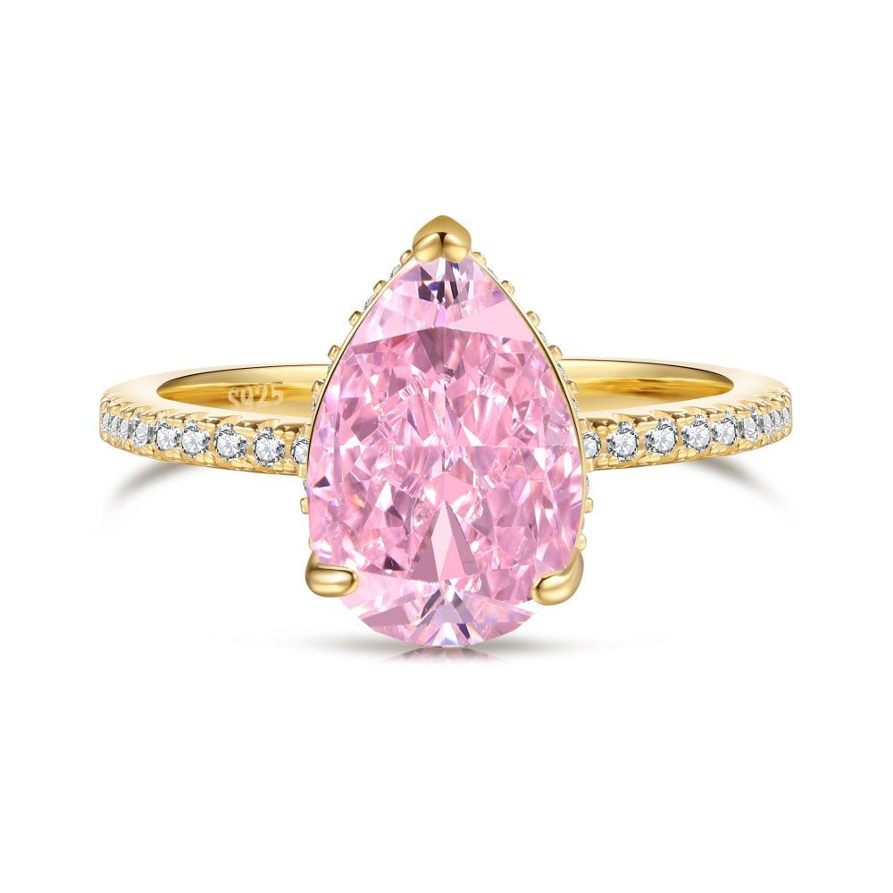 Pear-shaped carbon diamond - Hastella.J