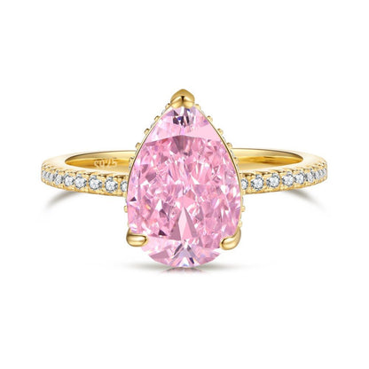 Pear-shaped carbon diamond - Hastella.J
