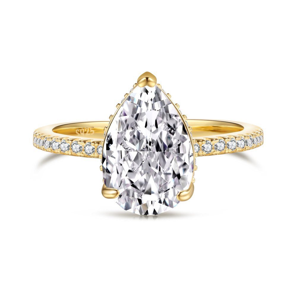 Pear-shaped carbon diamond - Hastella.J