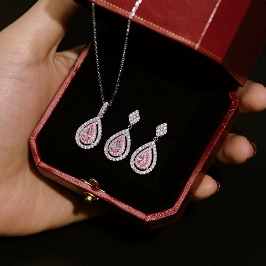 Pear-shaped jewelry set - Hastella.J