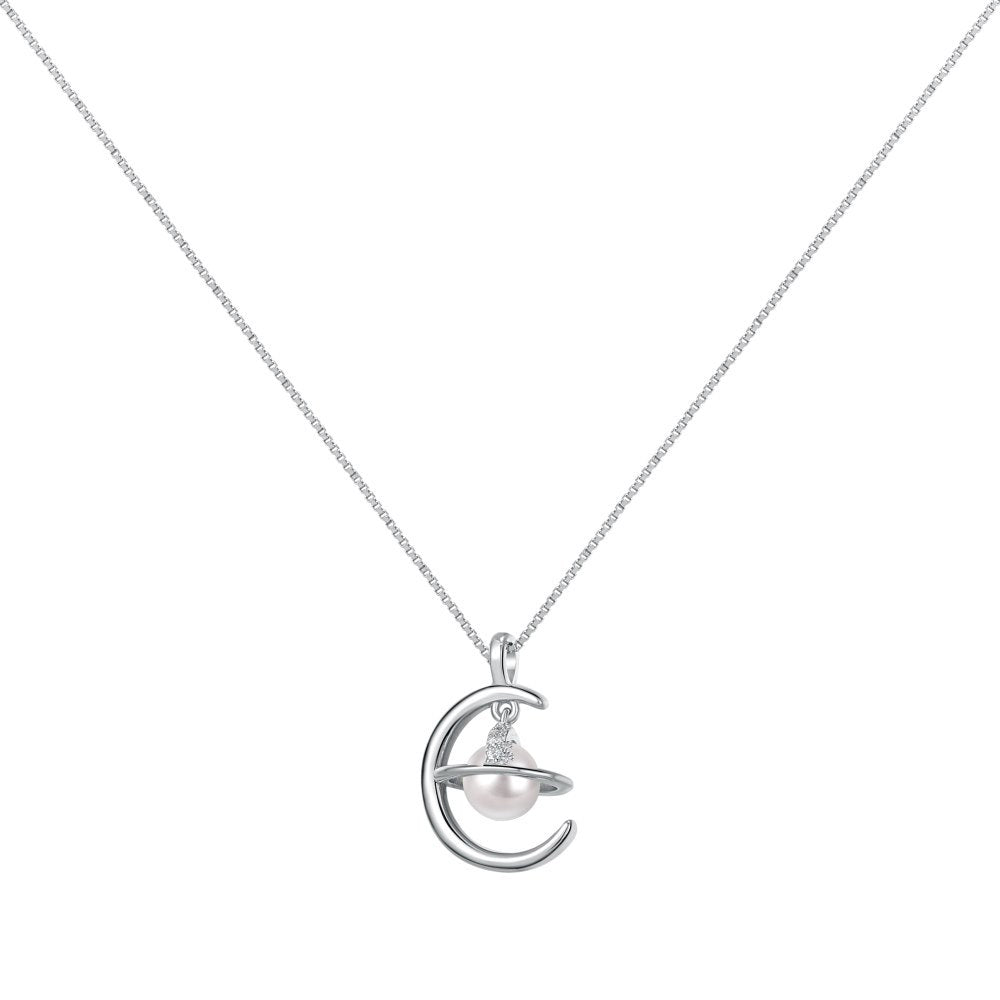 Pearl planet necklace - Hastella.J