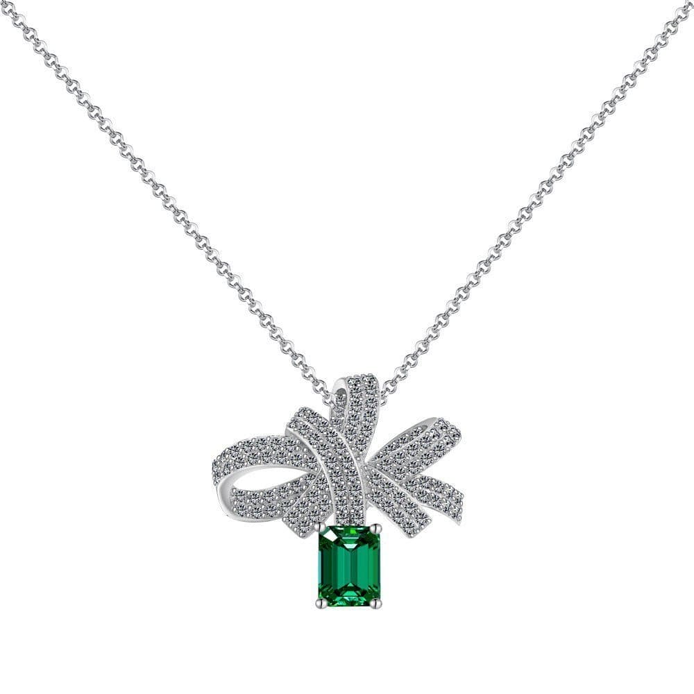 Pendant collarbone zircon necklace - Hastella.J