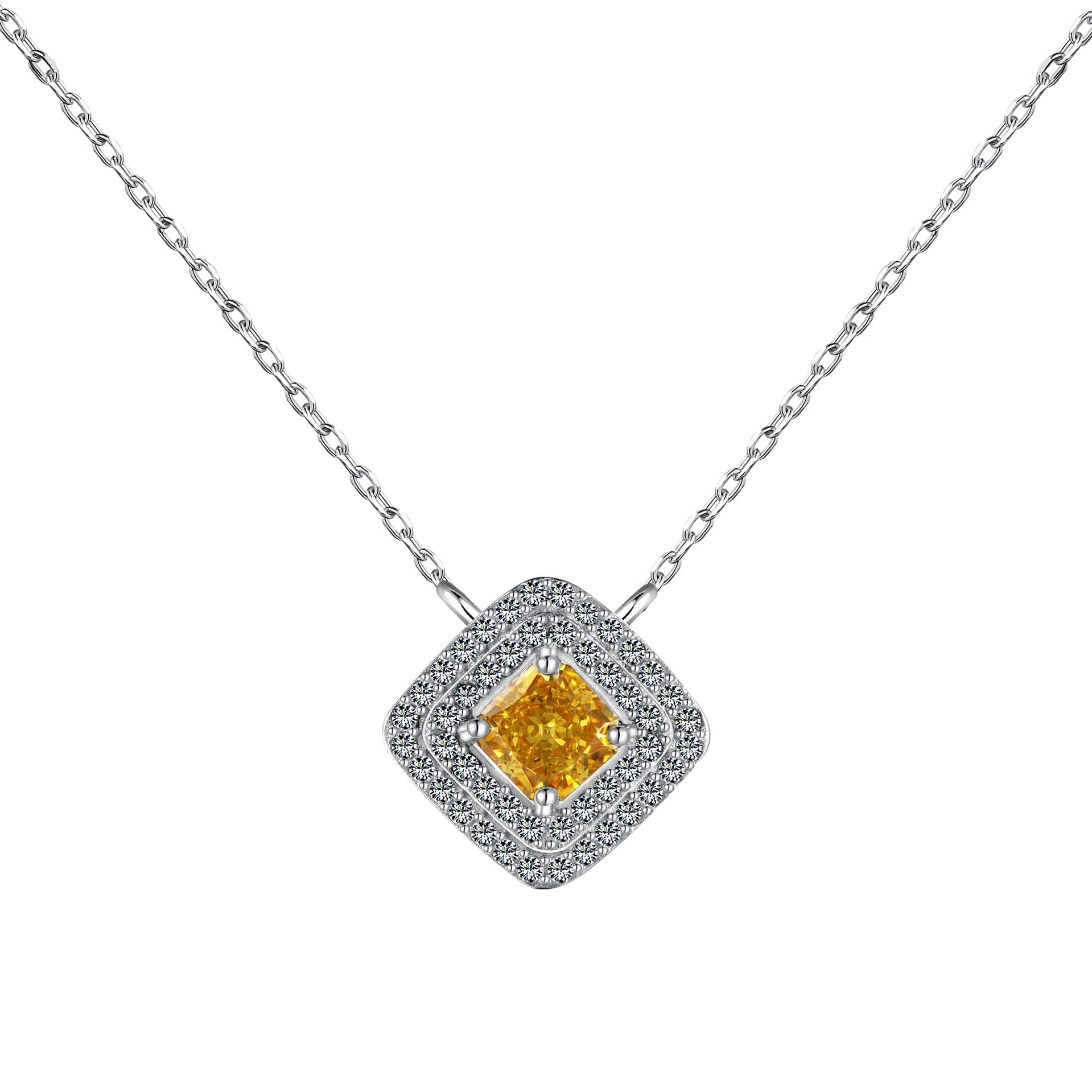 Pendant collarbone zircon necklace - Hastella.J