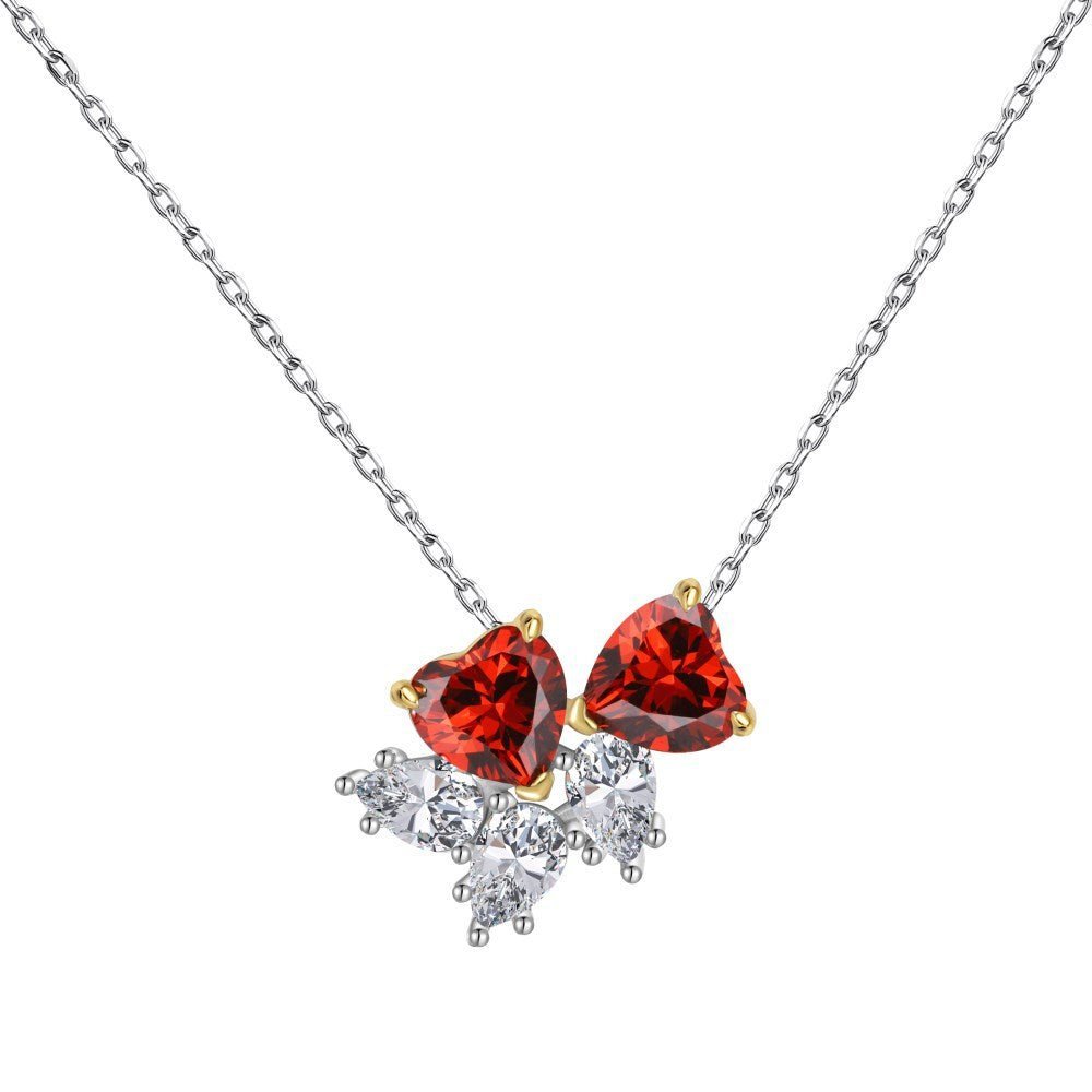 Pendant collarbone zircon necklace - Hastella.J