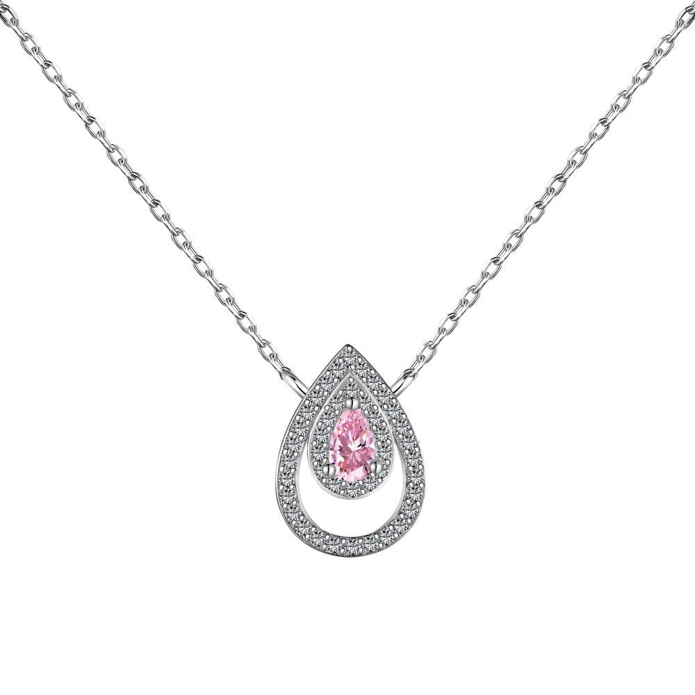 Pendant collarbone zircon necklace - Hastella.J