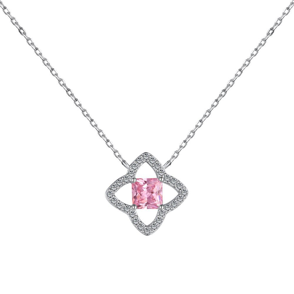 Pendant collarbone zircon necklace - Hastella.J