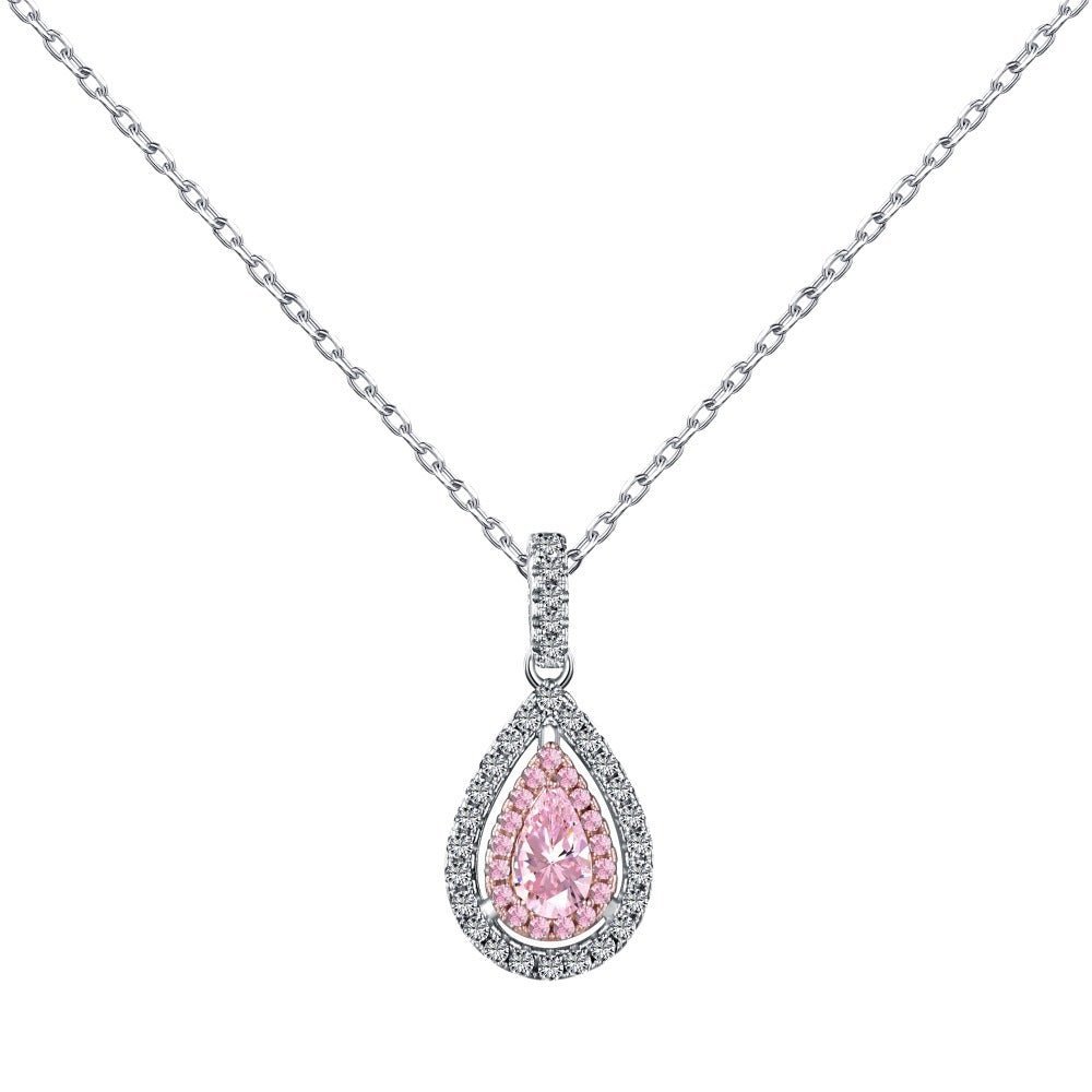 Pendant collarbone zircon necklace - Hastella.J