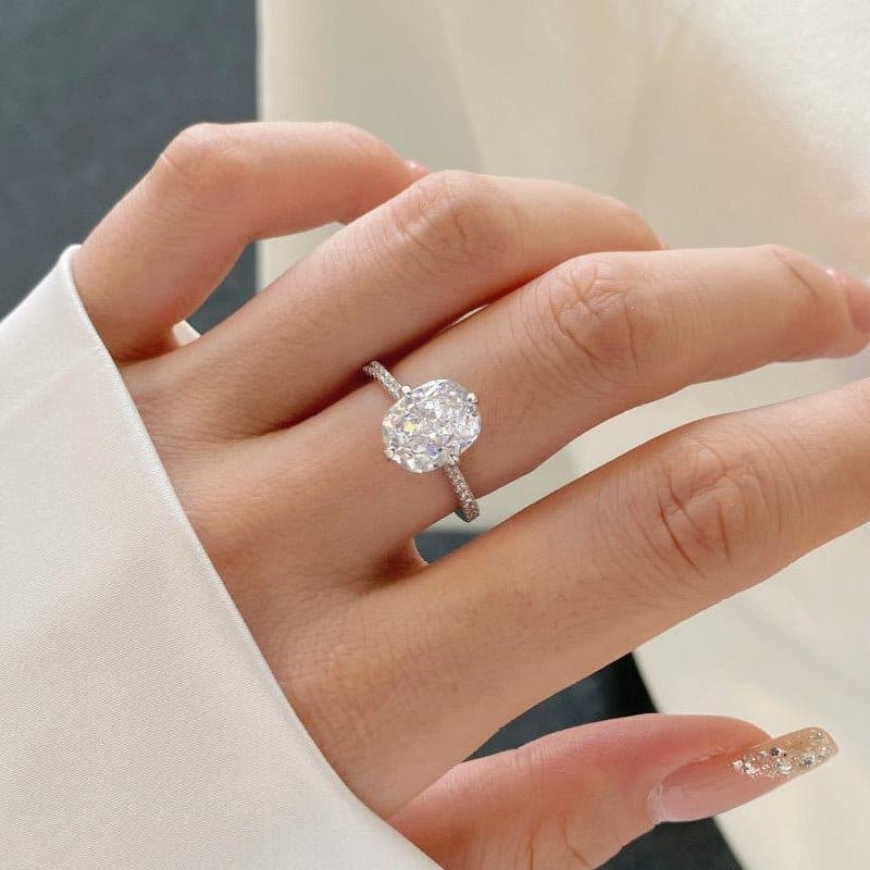 Radiant Cut Yellow Ring - Hastella.J