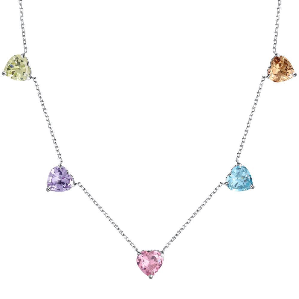 Radiant zircon necklace - Hastella.J