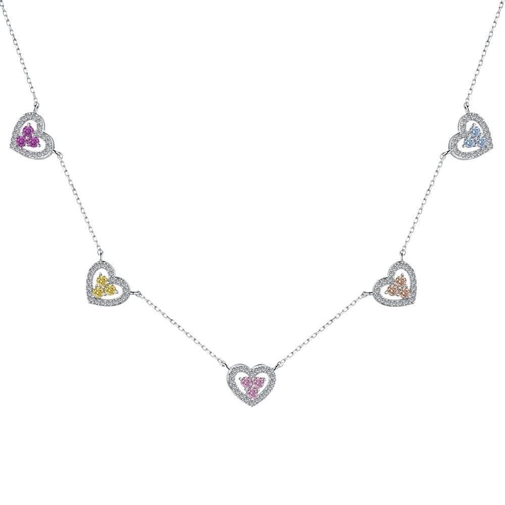 Rainbow Love Necklace - Hastella.J