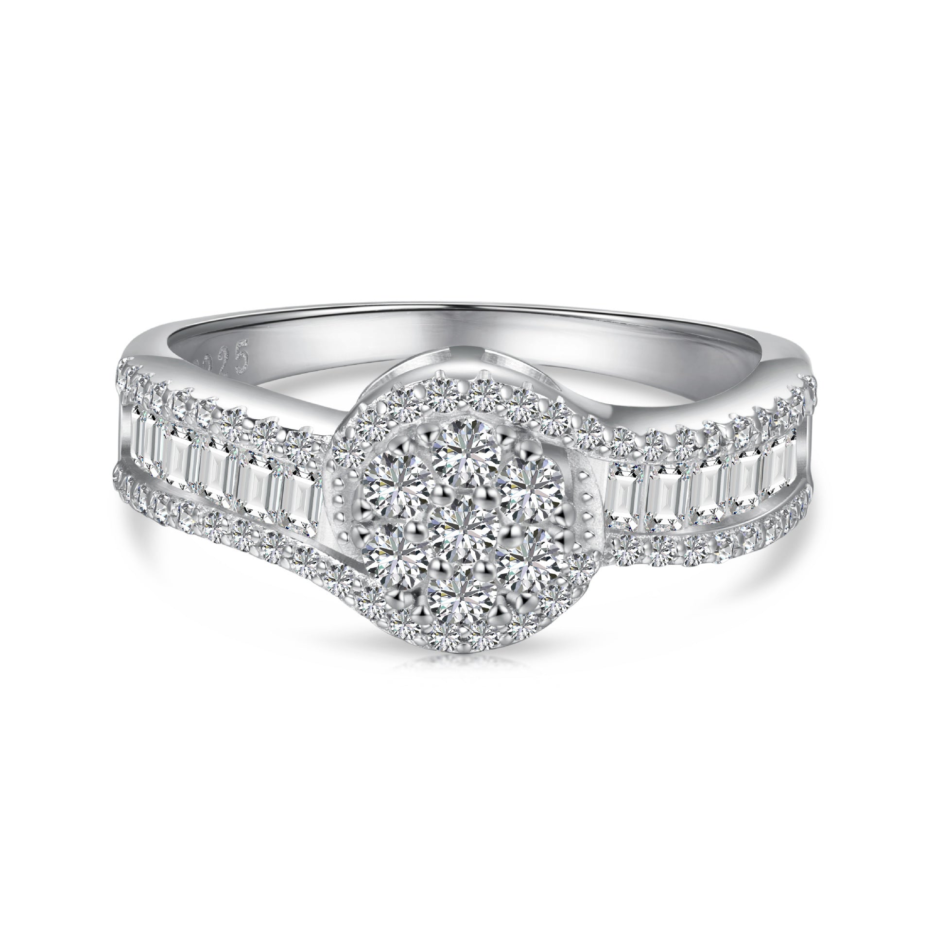 Shining Diamond Full Diamond Ring - Hastella.J