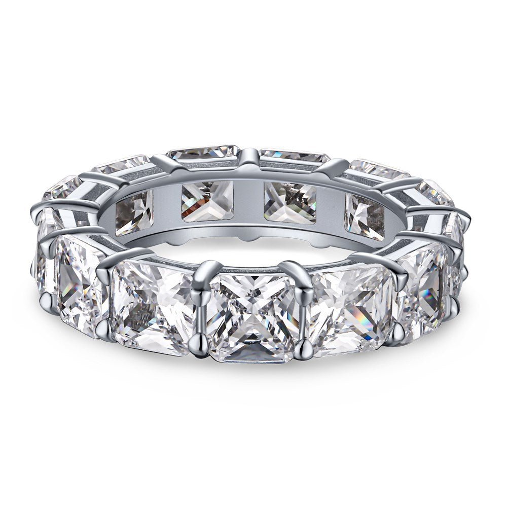 Silver zircon ring - Hastella.J