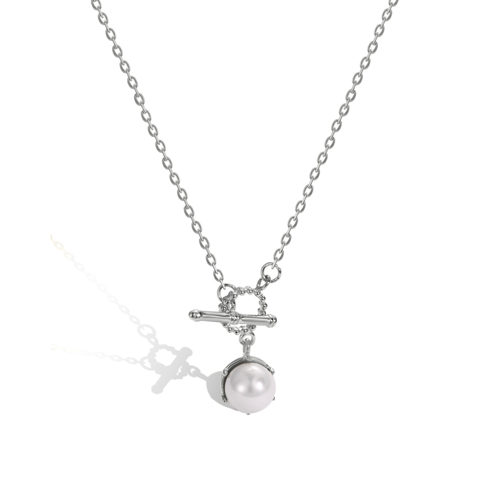 Simpy pearl necklace - Hastella.J