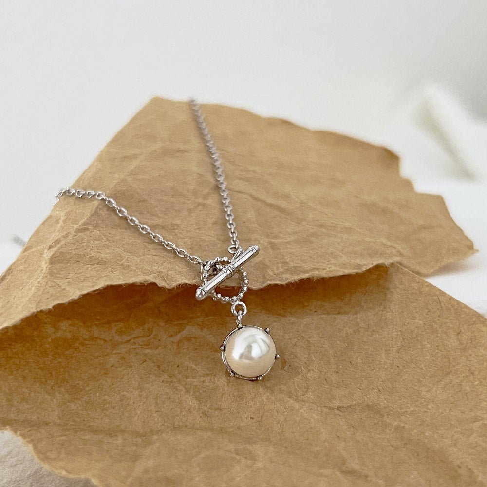 Simpy pearl necklace - Hastella.J