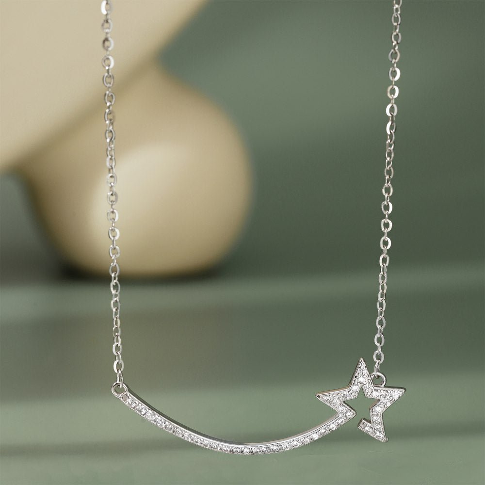 Smile star necklace - Hastella.J