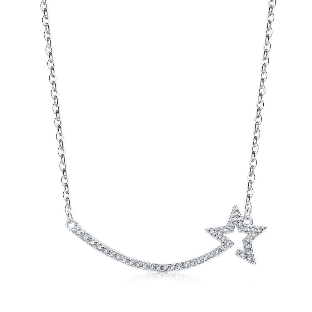 Smile star necklace - Hastella.J