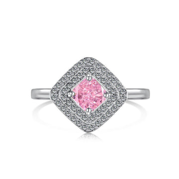 Ring size US #6 /Pink